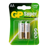 Батарейка GP Super LR6 AA BL2 Alkaline 1.5V (2/20/160) R