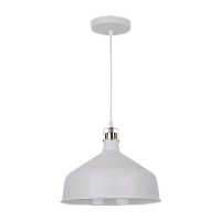 Светильник потолочный Camelion PL-425L Amsterdam 60W 230V E27 IP20 1000мм хром белый (1/4)