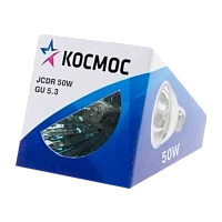 Лампа галогенная Космос JCDR GU5.3 50W 3000К 220V софит