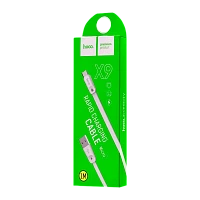 Кабель HOCO X9 USB (m)-microUSB (m) 1м 2.0A силикон белый (1/30/300)