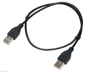 Кабель Cablexpert USB2.0 (m)-USB2.0 (m) 0.6м черный
