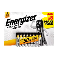 Батарейка Energizer Alkaline power LR03 AAA BL8 Alkaline 1.5V (8/96)