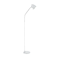 Торшер Camelion KD-309 40W 230V IP20 подставка белый (1/4)