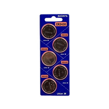 Батарейка Sony CR2430 BL5 Lithium 3V (5/50/300/38400)