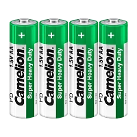 Батарейка Camelion Super R6 AA Shrink 4 Heavy Duty 1.5V (4/60/960)