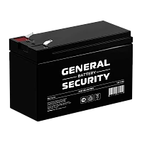 Аккумулятор свинцово-кислотный GENERAL SECURITY GS9-12 12V 9Ah