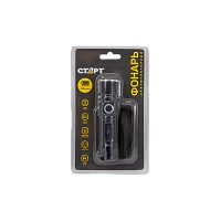 Фонарь светодиодный Старт LHE 514-C1 LED от аккумулятора USB 3 режима черный