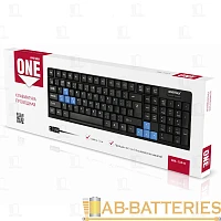 Клавиатура проводная Smartbuy 134 ONE классическая USB черный (1/20)