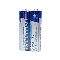 Батарейка Robiton STANDARD LR6 AA Shrink 2 Alkaline 1.5V (2/40/800)