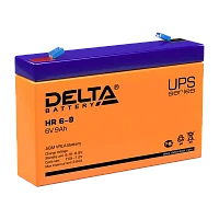 Аккумулятор свинцово-кислотный Delta HR 6-9 6V 9Ah