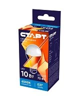 Лампа светодиодная Старт GLS E27 10W 6500К 220V груша Black матовая (1/10/100)