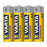 Батарейка Varta SUPERLIFE R6 AA Shrink 4 Heavy Duty 1.5V (2006) (4/60/600)