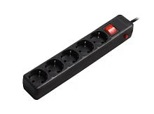 Сетевой фильтр Smartbuy SBSP-5-18-K 5р.С/З 16A 5м черный