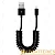 Кабель Smartbuy iK-512sp USB (m)-Lightning (m) 1.0м 2.1A силикон черный (1/500)