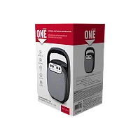 Портативная колонка Smartbuy ONE bluetooth 5.0 SD FM черный (1/60)