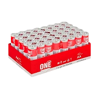 Батарейка Smartbuy ONE ECO LR6 AA Shrink 40 Alkaline 1.5V (40/720)