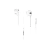 Наушники внутриканальные HOCO M101 с микр. белый (1/144/864)