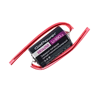 Батарейка GoPower ER14250 1/2AA PC1 Li-SOCl2 3.6V с выводами (1/10/500)
