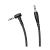 Кабель AUX Borofone BL10 Jack 3.5mm (m)-Jack 3.5mm (m) 2.0м ПВХ черный (1/63/252)