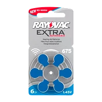 Батарейка Rayovac Extra ZA675 BL6 Zinc Air 1.45V (6/60/600)