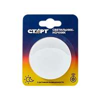 Ночник Старт "Круг1" NL 1LED белый