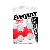 Батарейка Energizer CR2016 BL4 Lithium 3V (4/40/560)
