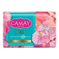 Мыло Camay Jolie (увлажнение 4 масел) 85г (1/72)