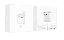 Наушники вставные Borofone BW02 bluetooth 5.0 с микр. белый