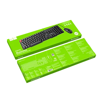 Набор клавиатура+мышь проводной HOCO GM16 игровой черный (1/20)