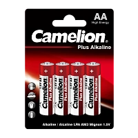 Батарейка Camelion Plus LR6 AA BL4 Alkaline 1.5V (4/48/576/34560)