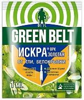 Средство GREEN BELT Искра золотая от тли, белокрылки 1мл (1/75)