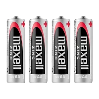Батарейка Maxell ZINC R6 AA Shrink 4 Heavy Duty 1.5V (4/48/240)