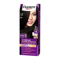 Краска для волос Schwarzkopf Palette 110мл N1 (1-0) Чёрный (1/10)