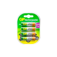 Аккумулятор бытовой GP HR6 AA BL4 NI-MH 2500mAh в пластиковой упаковке (4/40/400) R