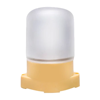 Светильник влагозащищенный Camelion 1503 60W 230V E27 IP54 137мм бежевый (1/15)