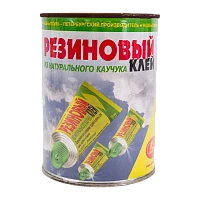 Клей Новбытхим Марка А резиновый 1л в банке (1/12)