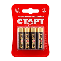 Батарейка Старт LR6 AA BL4 Alkaline 1.5V (4/40/720)