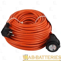 Удлинитель силовой ЭРА UPx 1р.С/З 16A 20.0м ПВС 3x1.5мм² IP44 (1/8/192)