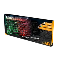 Клавиатура проводная Smartbuy 320 RUSH Nucleus игровая USB 1.5м черный (1/20)