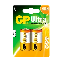 Батарейка GP ULTRA LR14 C BL2 Alkaline 1.5V (2/20/160)