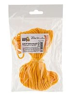 Шнур хозяйственный Рыжий кот 20м вязаный цветной ассорти (1/10/130)