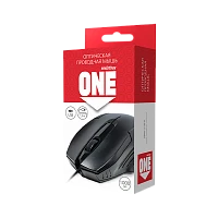 Мышь проводная Smartbuy 210 ONE классическая USB черный (1/100)