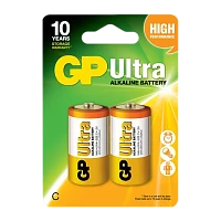 Батарейка GP ULTRA LR14 C BL2 Alkaline 1.5V (2/20/160) R