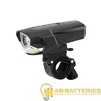 Фонарь велосипедный ЭРА VA-901 5W COB от аккумулятора 1USB 6 режимов черный (1/6/24)