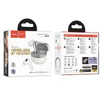 Наушники внутриканальные HOCO EQ11 с микр. белый (1/14/140)