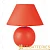 Светильник настольный Camelion KD-408 40W 220V E14 на основании красный (1/6)
