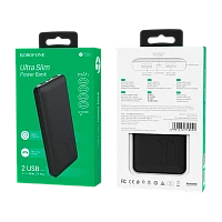 Внешний аккумулятор Borofone BT28 10000mAh 2.0A 2USB черный (1/37)