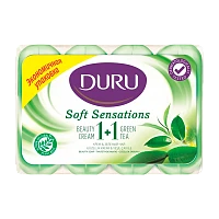 Крем-мыло Duru 1+1 зеленый чай 80г 4шт.