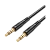 Кабель AUX HOCO UPA24 Jack 3.5mm (m)-Jack 3.5mm (m) 1.0м нейлон черный (1/420)