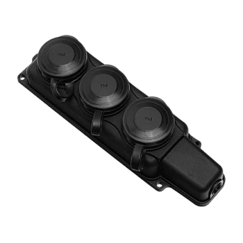 Колодка Volsten Sb1-M3Z 3р.С/З со шторкой каучук черный (1/18)